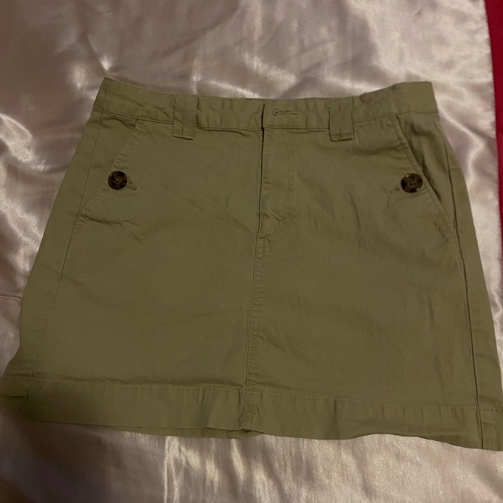 Wild Fable Women's Khaki Mini Skirt – Size 6